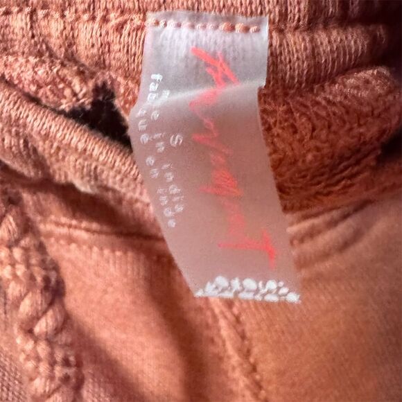 Free People FP Movement NWT Summer Tide Wide-Leg Pants Size S Spiced Copper - Picture 7 of 11